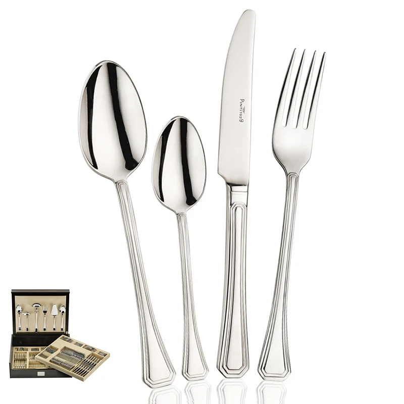 Octavia Servizio Posate In Acciaio Inox - Set 126 Pz