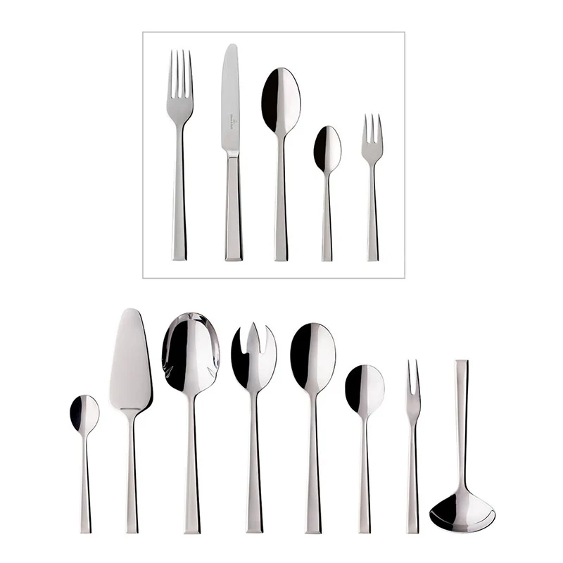 Victor Servizio Posate In Acciaio Inox - Set 68 Pz