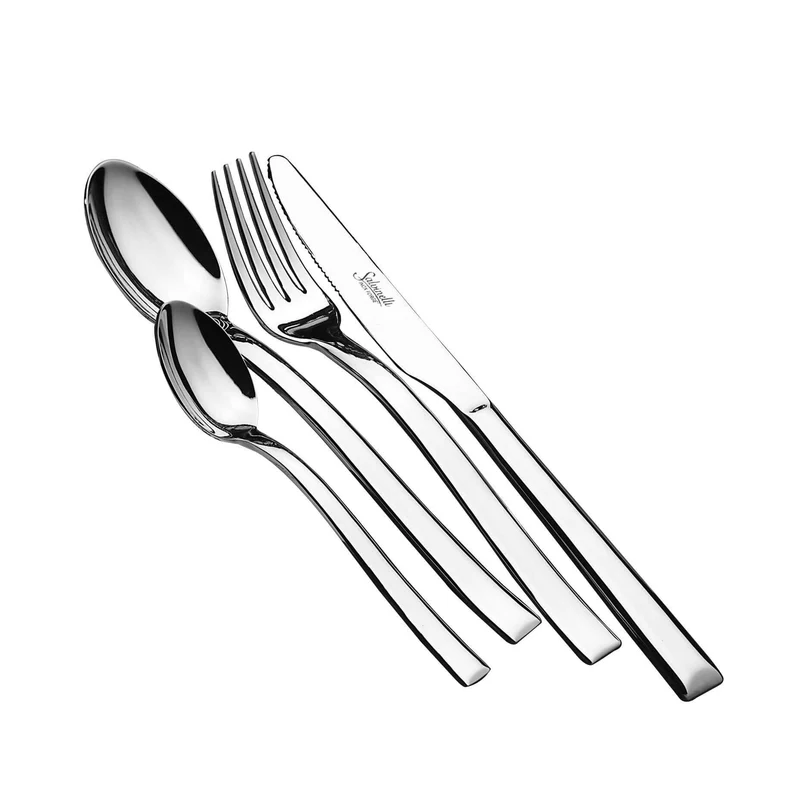 Vip Servizio Posate In Acciaio Inox - Set 24 Pz