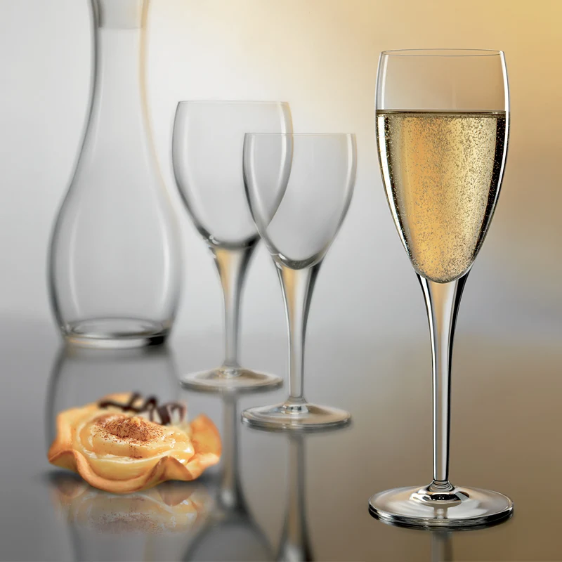 19 cl - Michelangelo Calice Vino Bianco in Vetro - Set 6 Pezzi