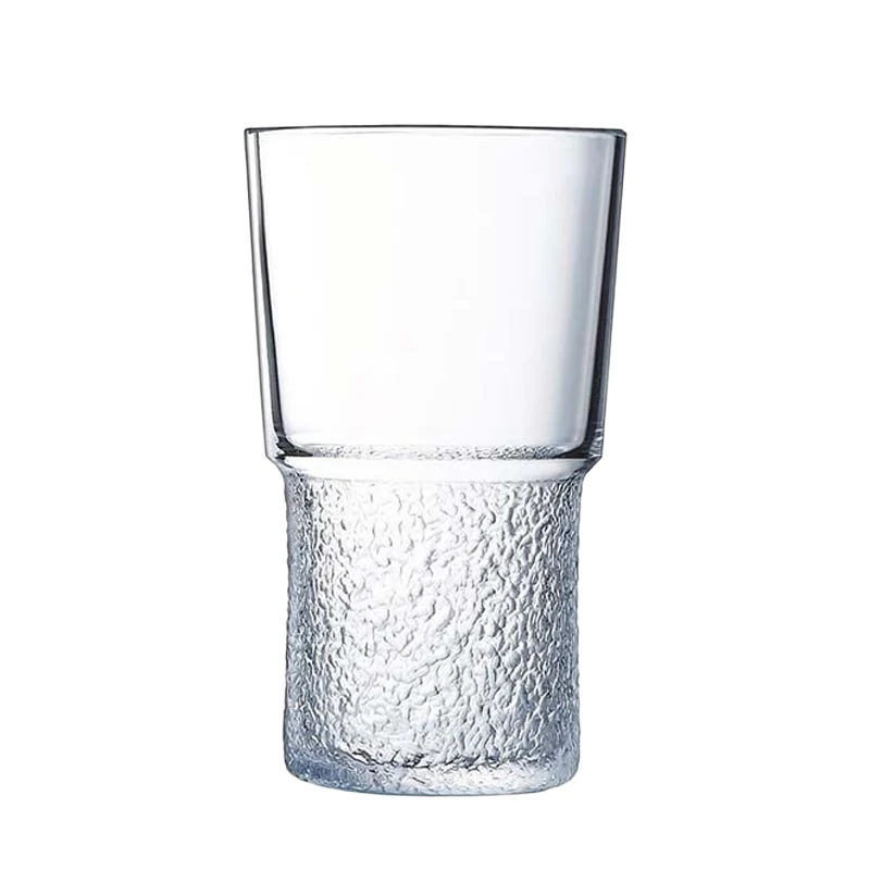 32 cl - Disco Lounge Bicchiere Bibita in Vetro - Set 6 Pezzi