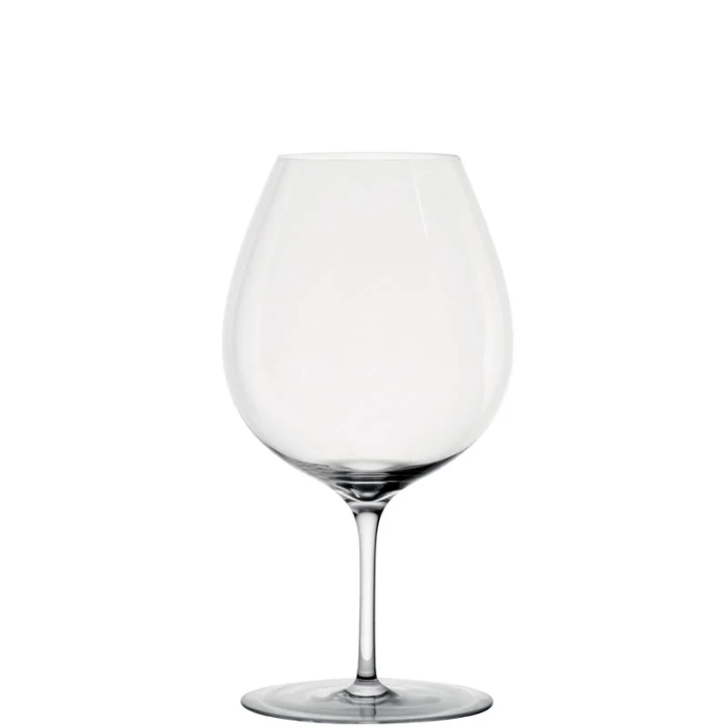 55 cl - Ultralight Calice Vino Rosso Mezzo Gambo in Vetro - Set 2 Pezzi