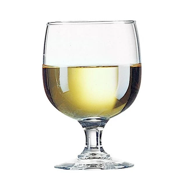 19 cl - Amelia Calice Vino Bianco in Vetro Temperato - Set 12 Pezzi