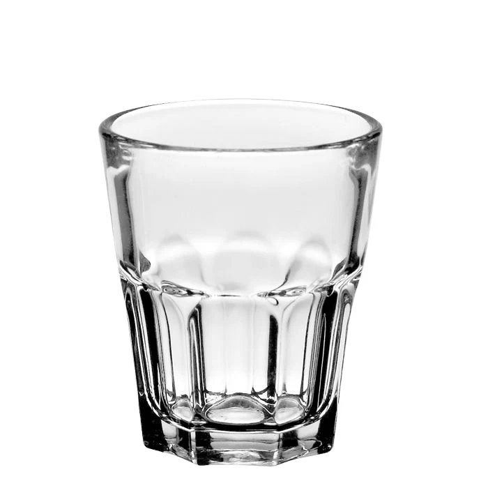 4.5 cl - Granity Bicchiere Liquore in Vetro Temperato - Set 12 Pezzi