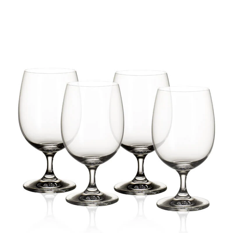 33 cl - La Divina Calice Acqua in Vetro - Set 4 Pezzi