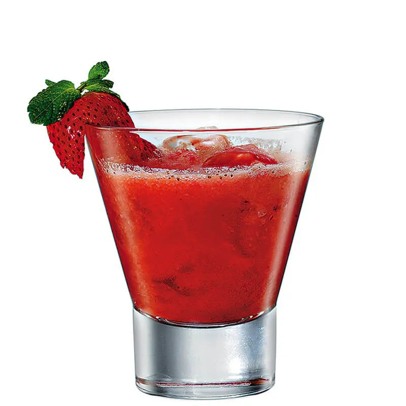 25 cl - Ypsilon Bicchiere Aperitivo in Vetro - Set 3 Pezzi