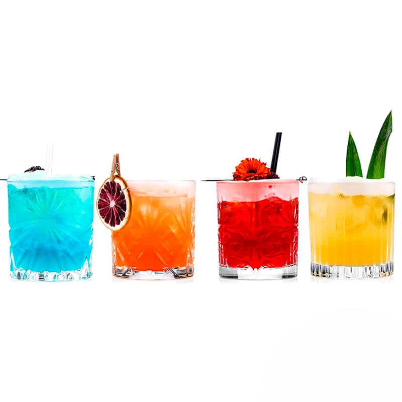 Mixology Bicchieri Cocktail in Vetro - Set 4 Pezzi