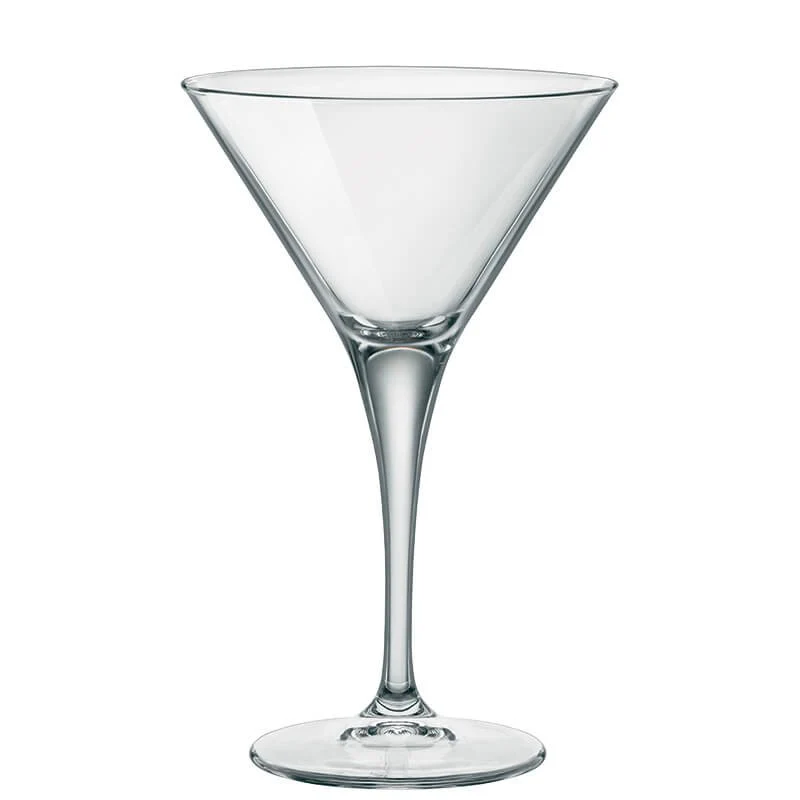 24.5 cl - Ypsilon Bicchiere Martini in Vetro - Set 6 Pezzi