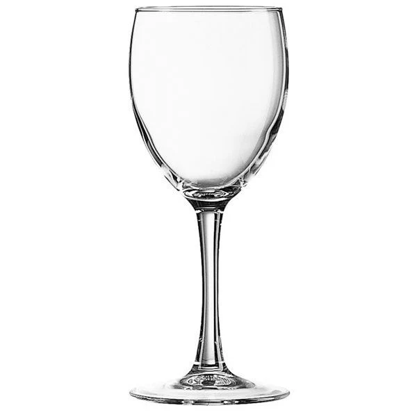 19 cl - Princesa Calice Vino Bianco in Vetro Temperato - Set 6 Pezzi