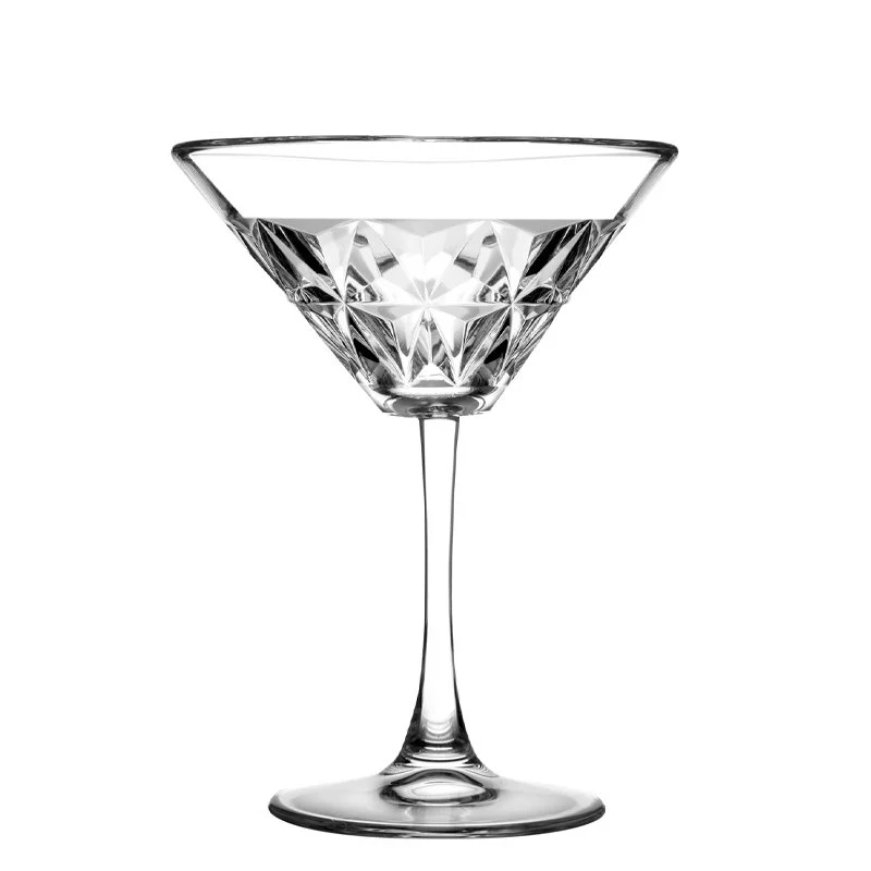 22 cl - Estrella Bicchiere Martini in Vetro - Set 4 Pezzi