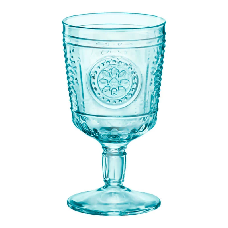 32 cl - Romantic Calice Acqua Barocco in Vetro - Set 6 Pezzi