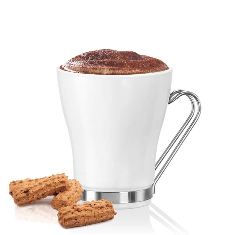 23.5 cl - Aromateca Tazza Cappuccino in Vetro - Set 4 Pezzi