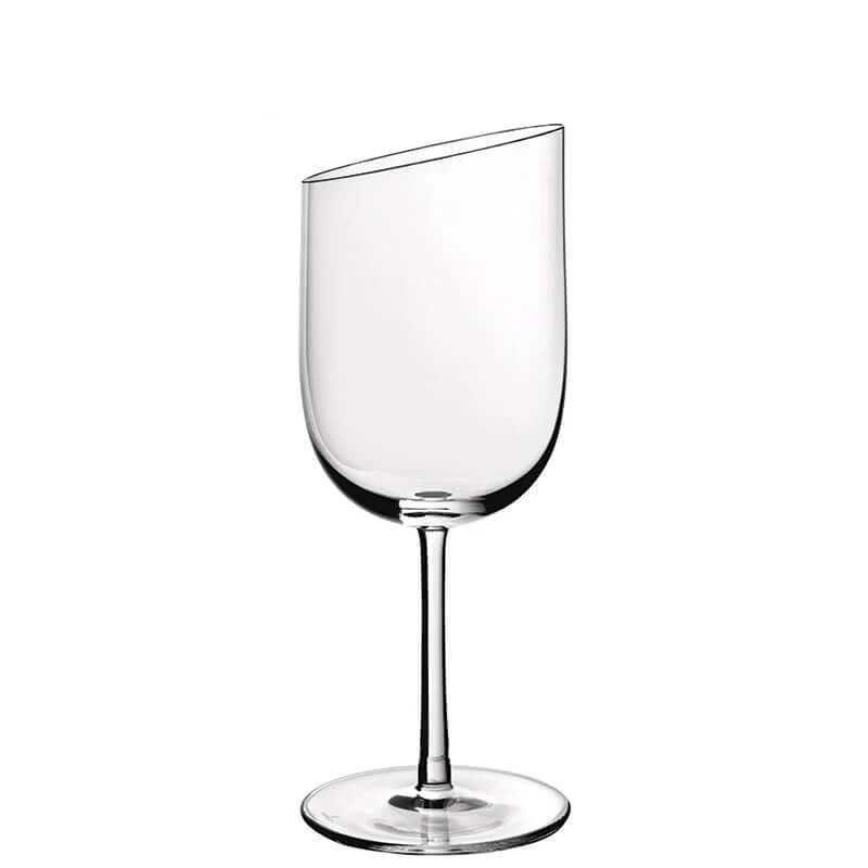 30 cl - NewMoon Calice Vino Bianco in Vetro - Set 4 Pezzi