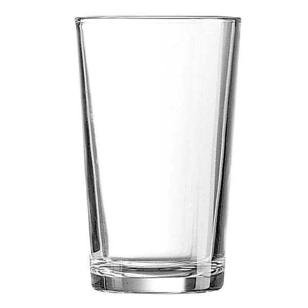 25 cl - Conique Bicchiere Acqua in Vetro - Set 6 Pezzi