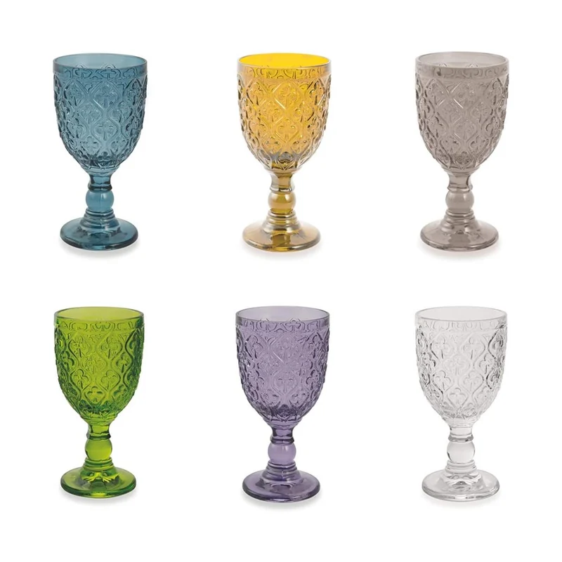 28 cl - Marrakech Calice Acqua in Vetro - Set 6 Pezzi