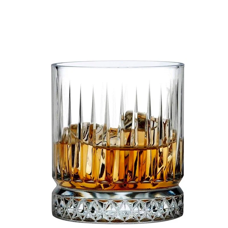 35.5 cl - Elysia Bicchiere Whisky in Vetro Temperato - Set 12 Pezzi