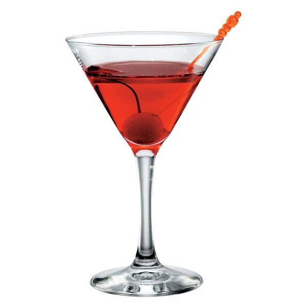 17 cl - Diamante Calice Cocktail in Vetro - Set 3 Pezzi
