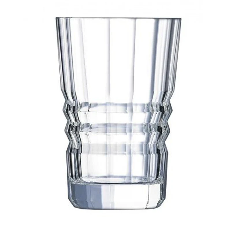 36 cl - Lousiane Bicchiere Bibita in Vetro - Set 6 Pezzi