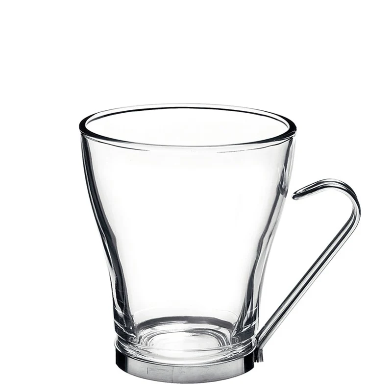23.5 cl - Oslo Tazza Cappuccino in Vetro Temperato - Set 6 Pezzi