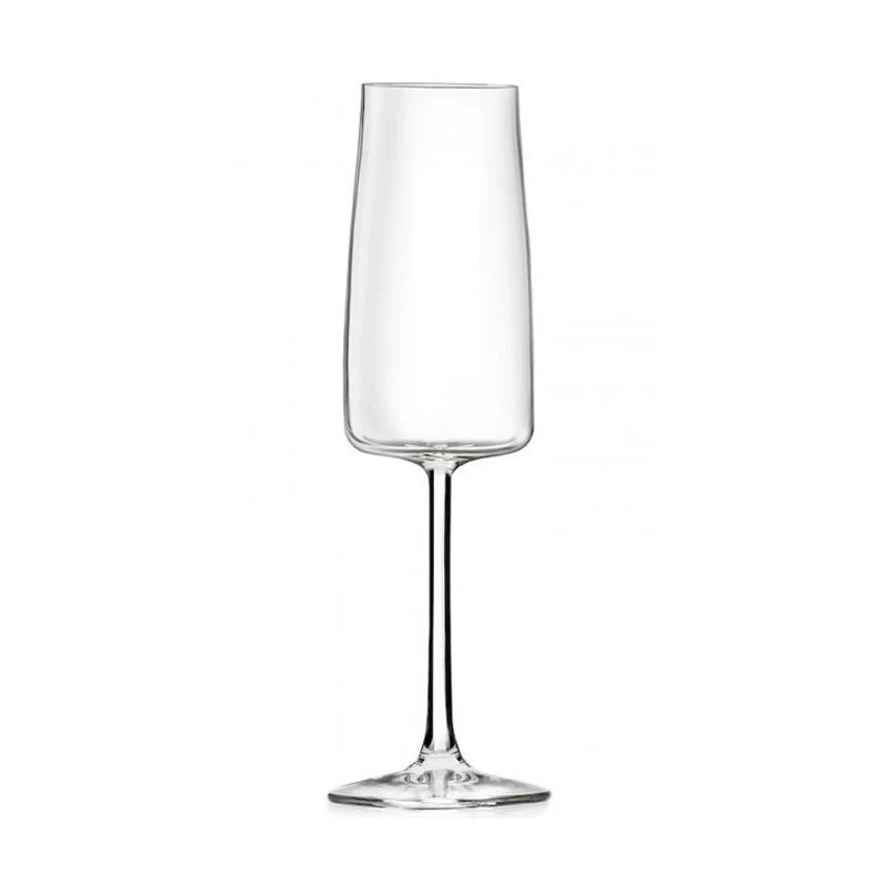 30 cl - Essential Calice Flute in Vetro - Set 6 Pezzi