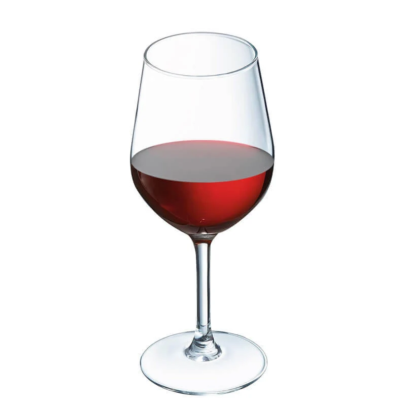 37 cl - Domaine Calice Vino Rosso in Vetro Temperato - Set 6 Pezzi