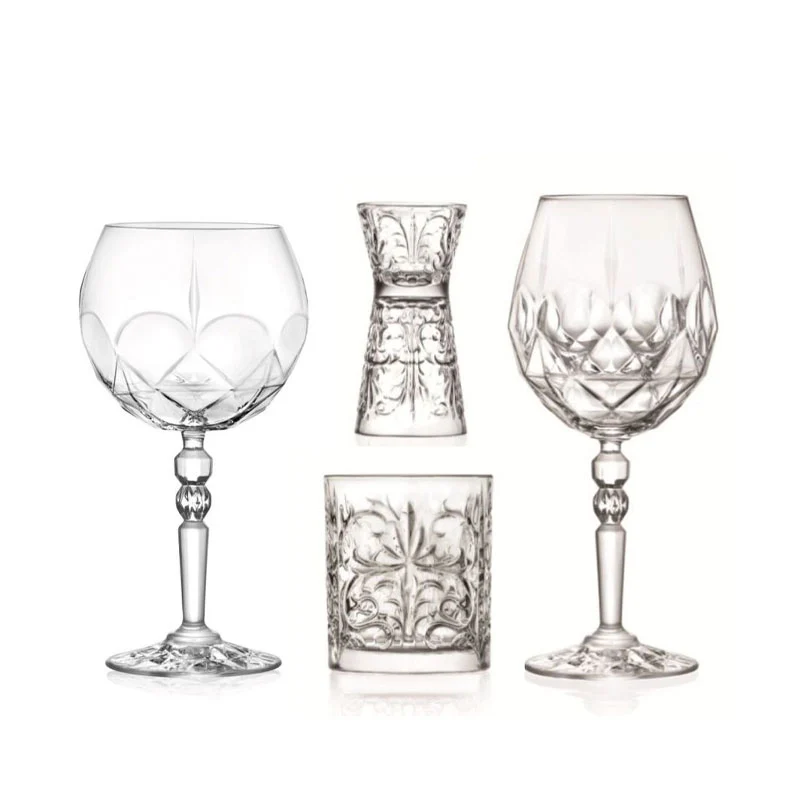 Alkemist Set Mixology in Vetro - Set 4 Pezzi