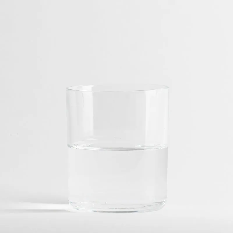 28 cl - Aere Bicchiere Acqua in Vetro Temperato - Set 3 Pezzi