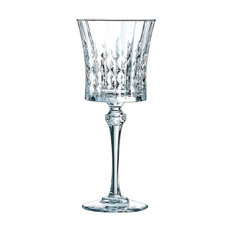 27 cl - Lady Diamond Calice Acqua in Vetro - Set 6 Pezzi