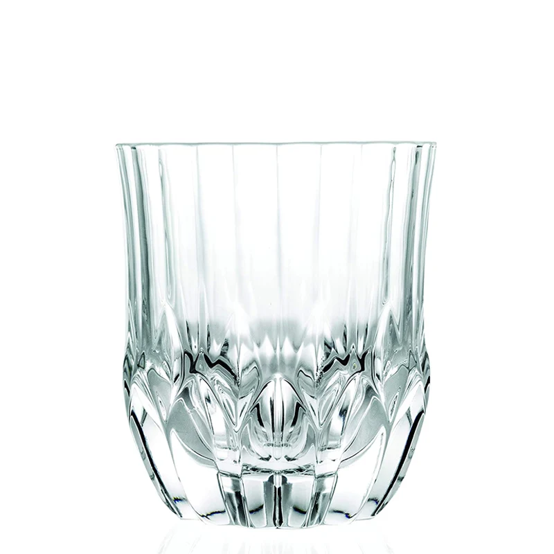 35 cl - Adagio Bicchiere Acqua Rigato in Vetro - Set 6 Pezzi