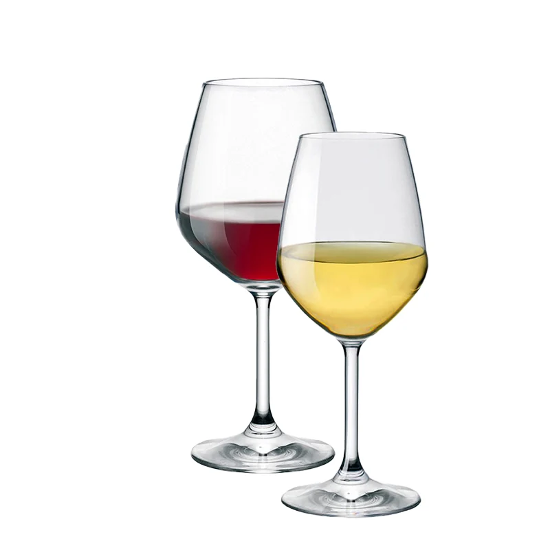 Divino Set Calici Vino in Vetro - Set 12 Pezzi