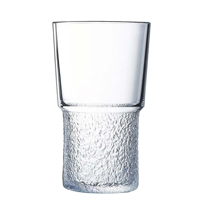 35 cl - Disco Lounge Bicchiere Bibita in Vetro - Set 6 Pezzi