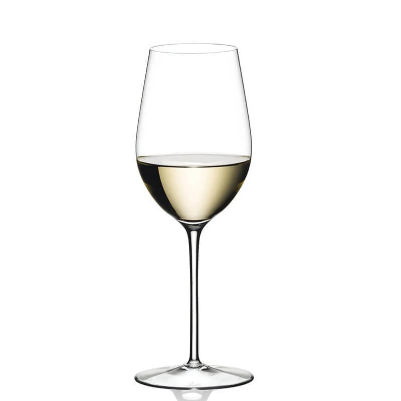 38 cl - Sommeliers Calice Vino Bianco Riesling in Vetro - Set 2 Pezzi