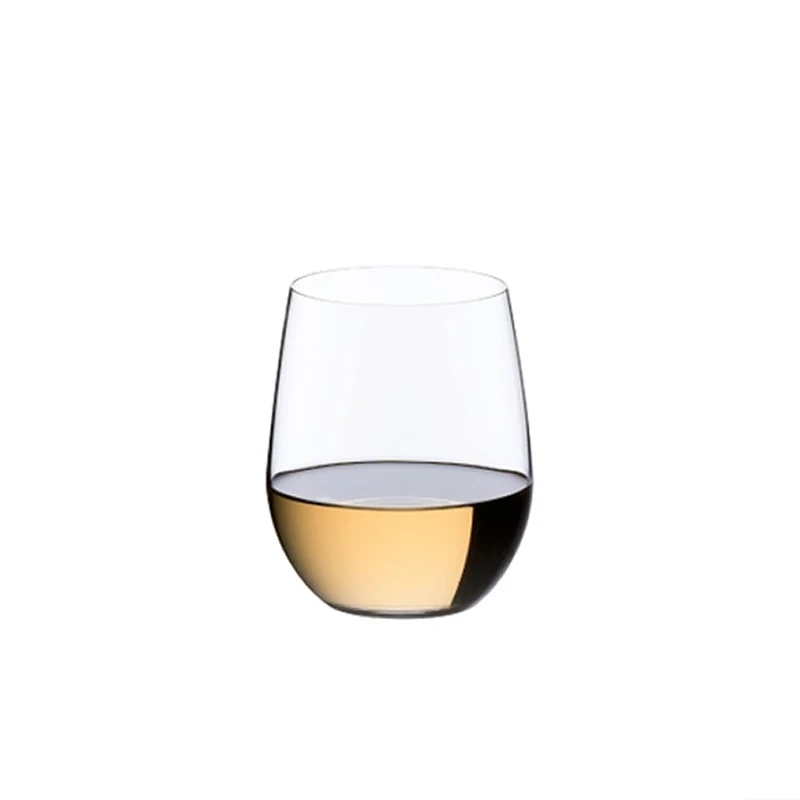 33.5 cl - O Wine Bicchiere Vino Bianco Chardonnay in Vetro - Set 4 Pezzi