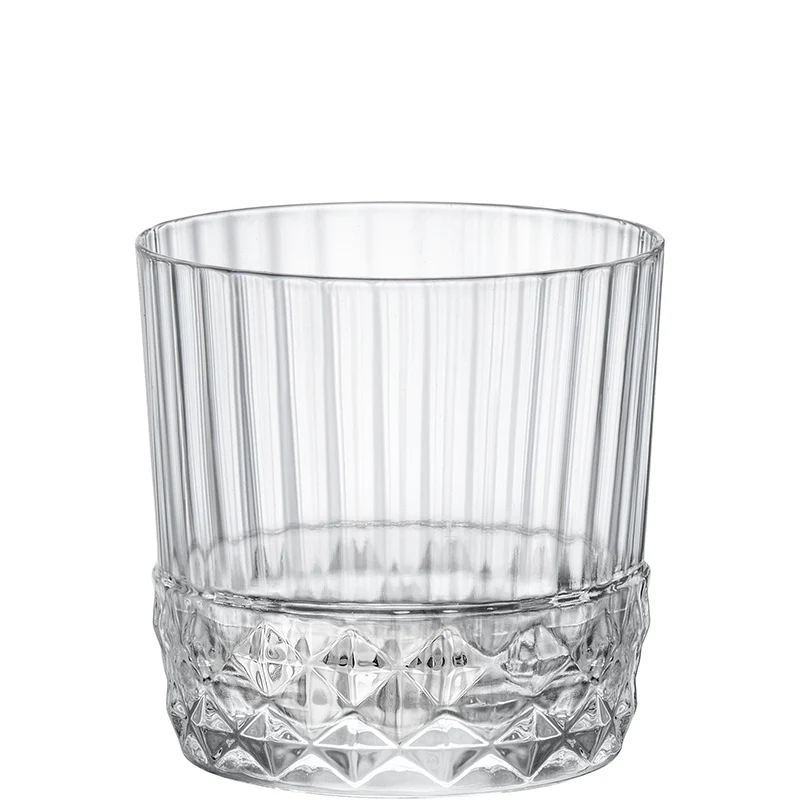 30 cl - America 20s Bicchiere Whisky in Vetro - Set 6 Pezzi