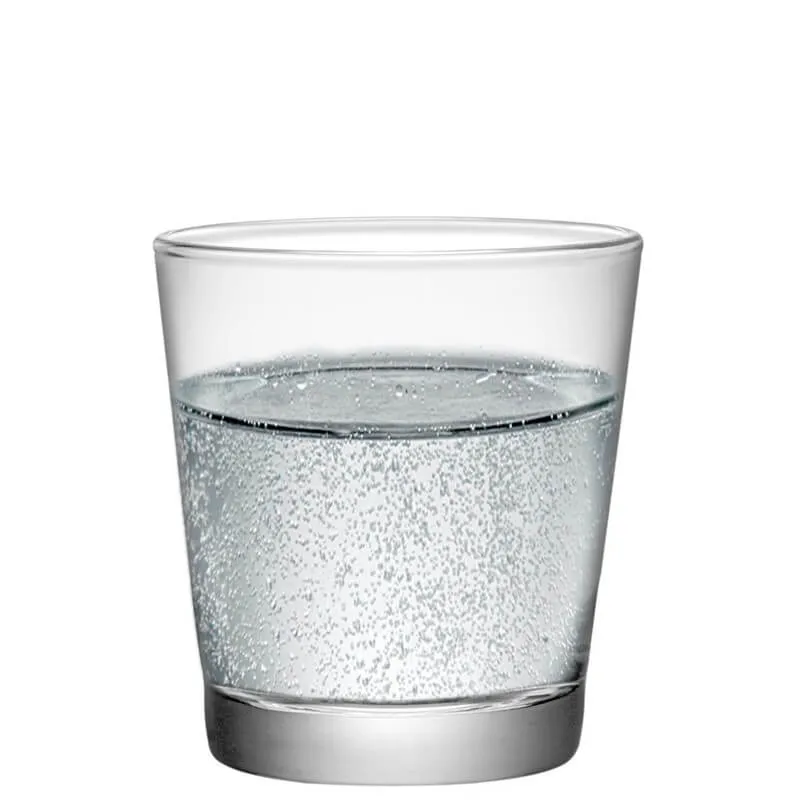 24 cl - Sestriere Bicchiere Acqua in Vetro - Set 3 Pezzi