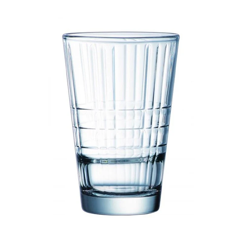 35 cl - Stack Up Bicchiere Bibita in Vetro Temperato - Set 6 Pezzi