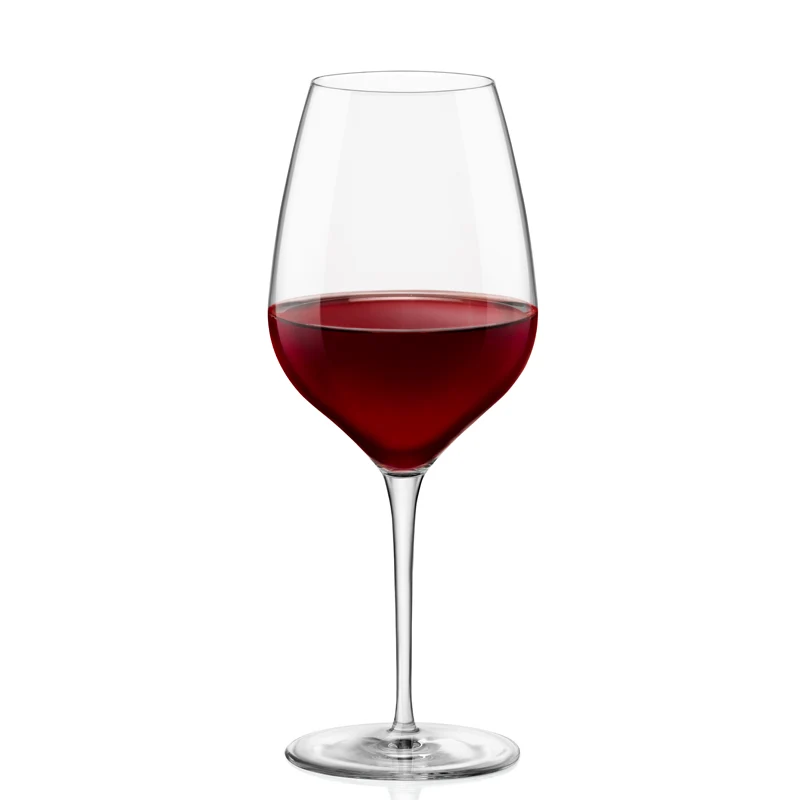 66 cl - InAlto Tre Sensi Calice Vino Rosso in Vetro - Set 6 Pezzi