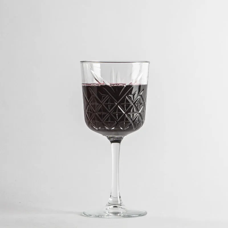 33 cl - Timeless Calice Vino Rosso in Vetro Temperato - Set 4 Pezzi