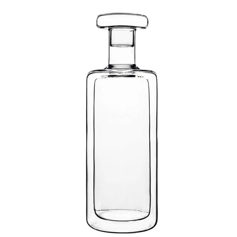 75 cl - Thermic Glass Bottiglia Con Tappo in Vetro Borosilicato