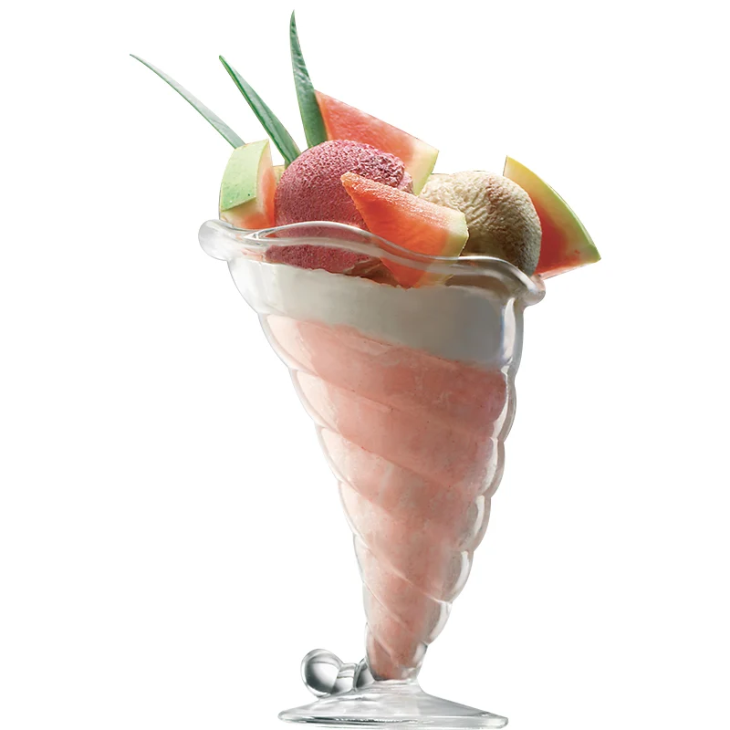 32 cl - Fortuna Coppa Gelato in Vetro - Set 3 Pezzi
