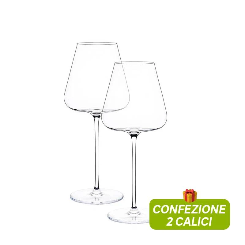 48 cl - Etoilè Sparkle Xtreme Calice Flute in Vetro Soffiato - Set 2 Pezzi