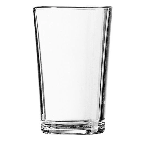 28 cl - Conique Bicchiere Bibita in Vetro Temperato - Set 6 Pezzi