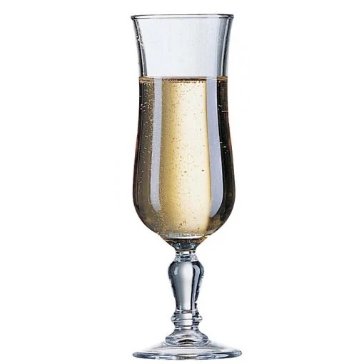 15 cl - Normandie Calice Flute in Vetro Temperato - Set 12 Pezzi