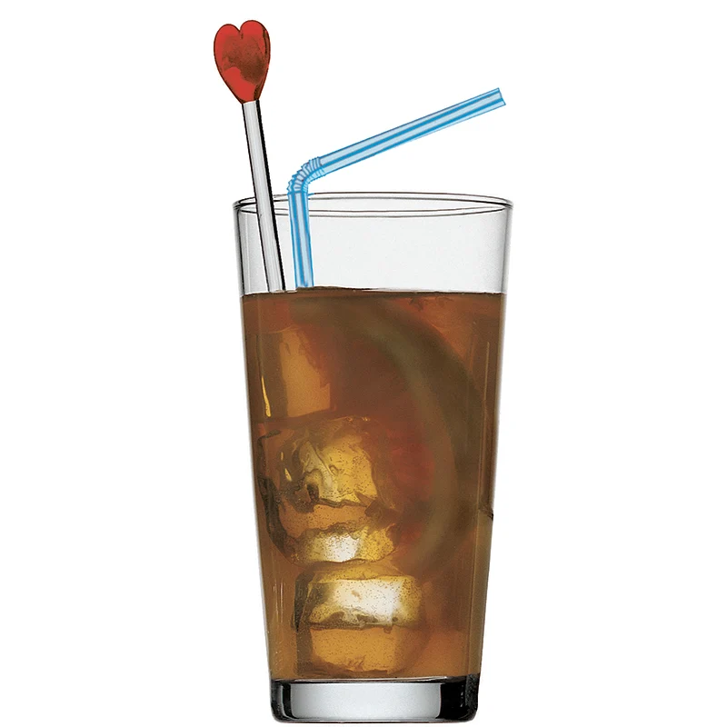 39 cl - Sestriere Bicchiere Bibita in Vetro - Set 6 Pezzi