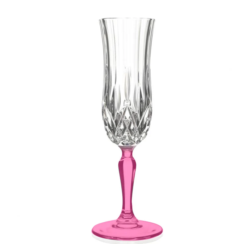 13 cl - Opera Calice Flute in Vetro - Set 3 Pezzi