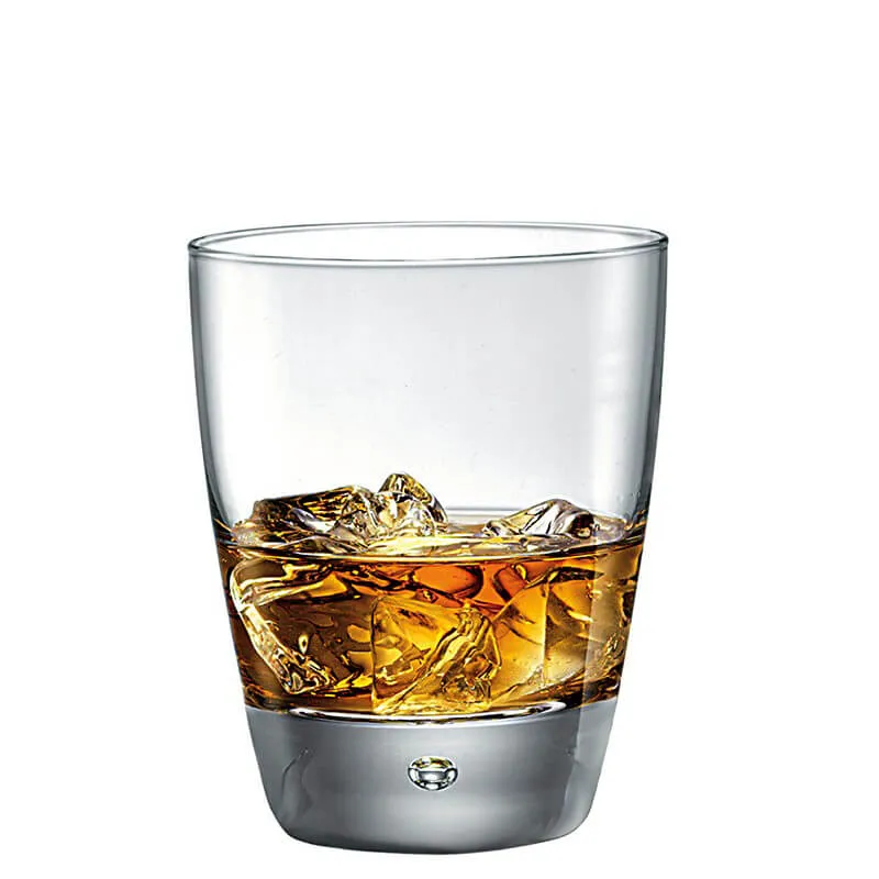 26 cl - Luna Bicchiere Whisky in Vetro - Set 3 Pezzi