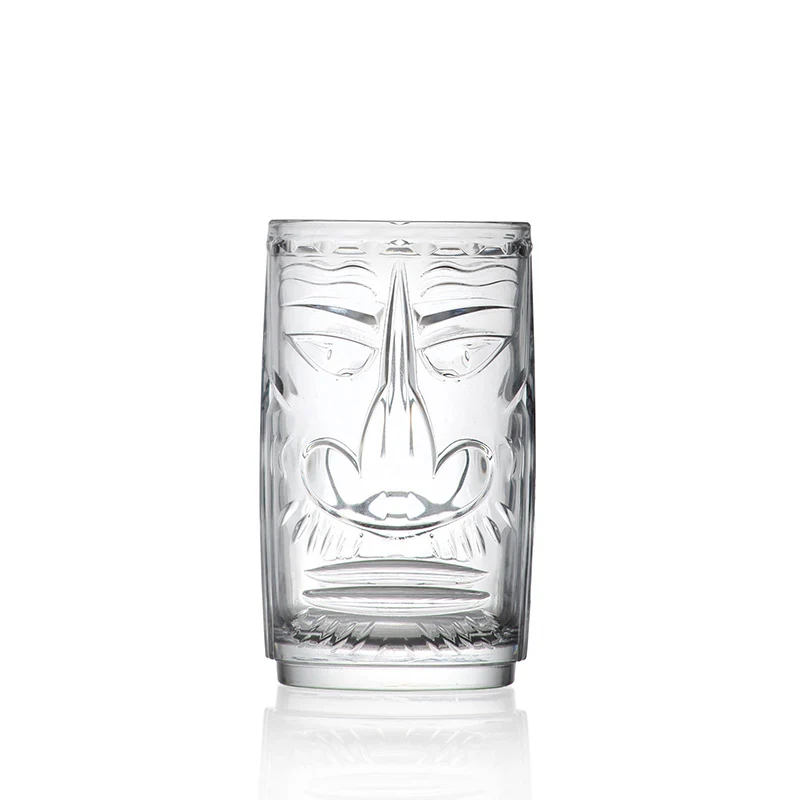 46 cl - Tiki Sardinia Bicchiere Bibita in Vetro - Set 4 Pezzi