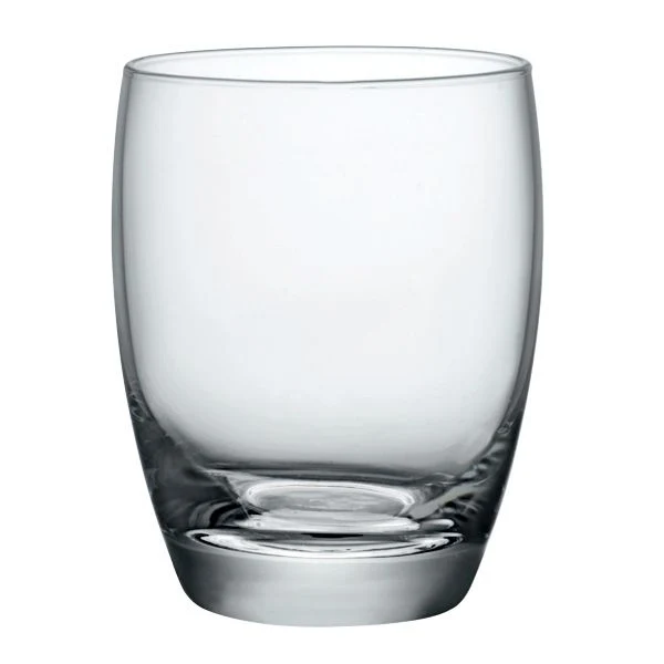 30 cl - Fiore Bicchiere Acqua in Vetro - Set 3 Pezzi