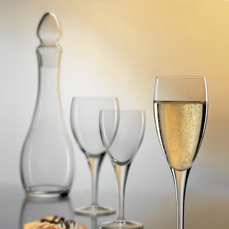 7 cl - Michelangelo Calice Liquore in Vetro - Set 6 Pezzi