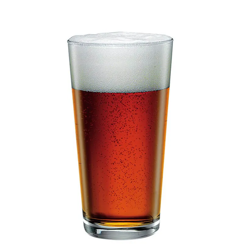 58 cl - Sestriere Bicchiere Birra in Vetro - Set 3 Pezzi